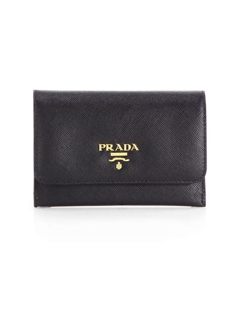 prada wristlet credit card holder.